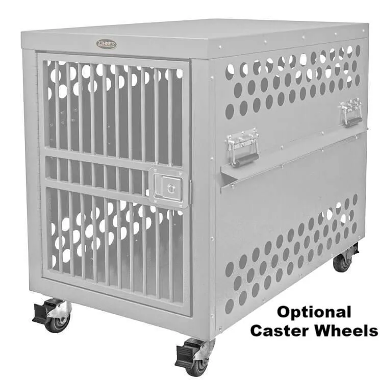Zinger Airline Compliant Aluminum Dog Crate IATA CR 82